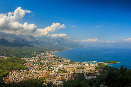 Kemer coastline