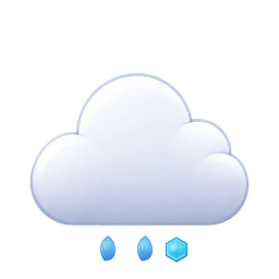 Heavy freezing drizzle